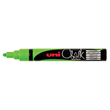 Uni Chalk Marker 1.8-2.5mm Bullet Tip Fluoro Green PWE5M